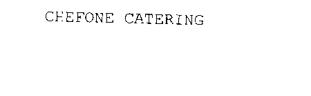 CHEFONE CATERING