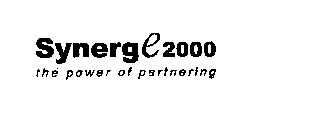 SYNERGE 2000 THE POWER OF PARTNERING
