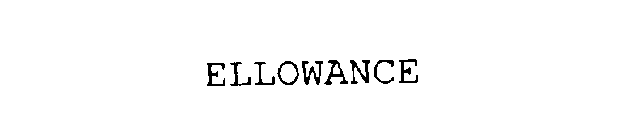 ELLOWANCE