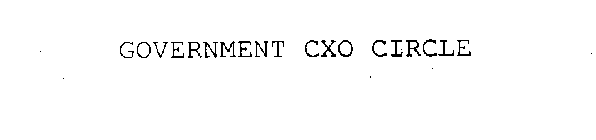 GOVERNMENT CXO CIRCLE