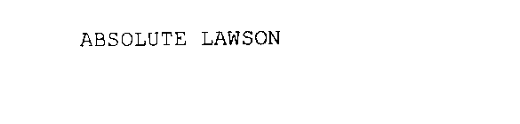 ABSOLUTE LAWSON