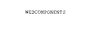 WEBCOMPONENTS
