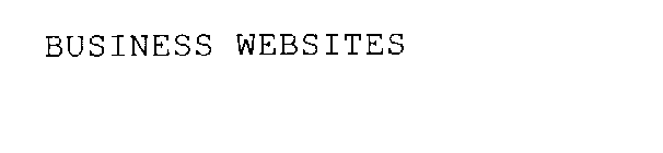 BUSINESS WEBSITES