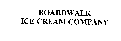 BOARDWALK ICE CREAM COMPANY