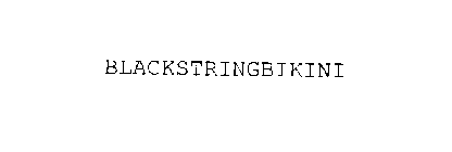 BLACKSTRINGBIKINI.COM