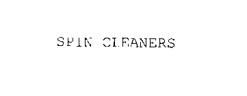 SPIN CLEANERS