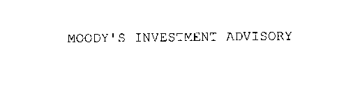 MOODY'S INVESTMENT ADVISORY