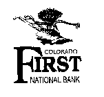 COLORADO FIRST NATIONAL BANK