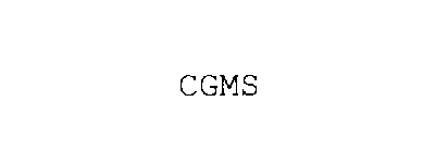 CGMS