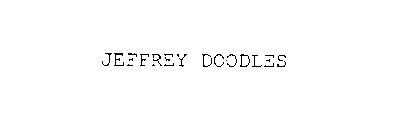 JEFFREY DOODLES