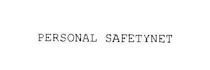 PERSONAL SAFETYNET