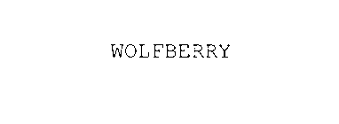 WOLFBERRY