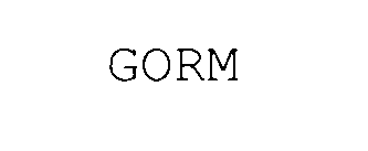 GORM