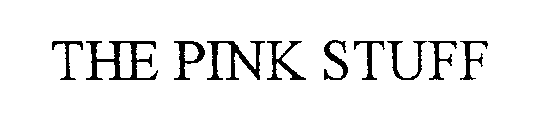 THE PINK STUFF