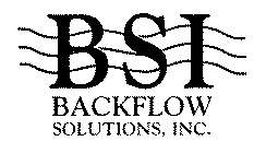 BSI BACKFLOW SOLUTIONS, INC.