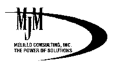 MJM MELILLO CONSULTING, INC. THE POWER OF SOLUTIONS