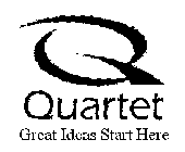 Q QUARTET GREAT IDEAS START HERE
