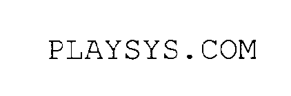 PLAYSYS.COM