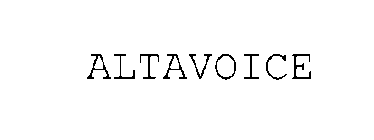 ALTAVOICE