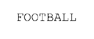 FOOTBALL