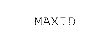 MAXID