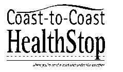 COAST TO COAST HEALTHSTOP