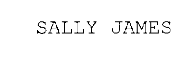 SALLY JAMES
