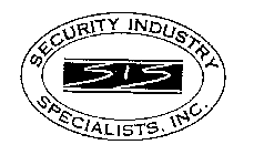 SIS SECURITY INDUSTRY SPECIALISTS, INC.