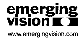 EMERGING VISION WWW.EMERGINGVISION.COM