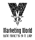 MARKETING WORLD WHERE MARKETERS GO TO WORK