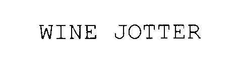 WINE JOTTER