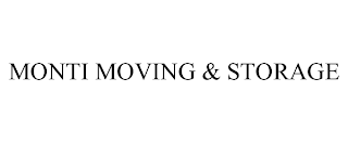 MONTI MOVING & STORAGE