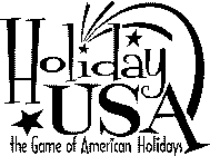 HOLIDAY USA THE GAME OF AMERICAN HOLIDAYS