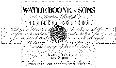 WATTIE BOONE & SONS