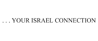 . . . YOUR ISRAEL CONNECTION