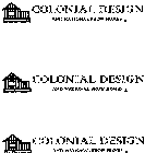 COLONIAL DESIGN AND NATIONAL SHOW HOMES