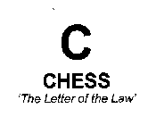 THE LETTER OF THE LAW