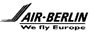 AIR BERLIN WE FLY EUROPE