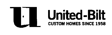 U UNITED-BILT CUSTOM HOMES SINCE 1958