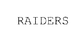 RAIDERS