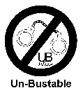 UB WEAR UN-BUSTABLE