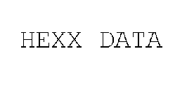 HEXX DATA