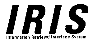 IRIS INFORMATION RETRIVAL INTERFACE SYSTEM