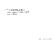 THE VALUE EQUATION VALUE=V=PTP3=MS3