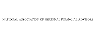 NATIONAL ASSOCIATION OF PERSONAL FINANCIAL ADVISORS