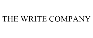 THE WRITE COMPANY