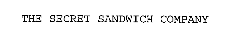 THE SECRET SANDWICH CO.