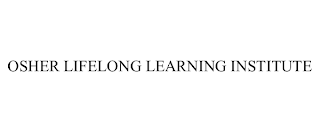 OSHER LIFELONG LEARNING INSTITUTE