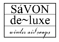 SAVON DE~LUXE WINTER AID SOAPS