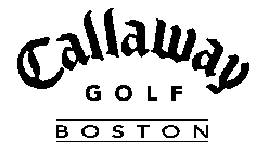 CALLAWAY GOLF BOSTON